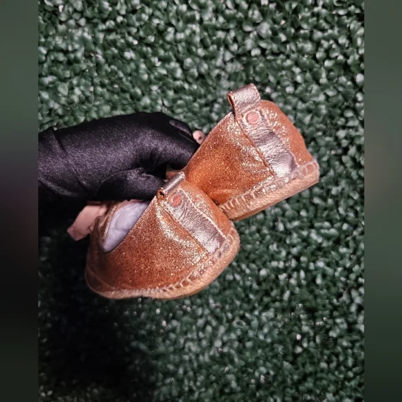 Coach Glittering Rose Gold Espadrilles - Picture 6 of 7